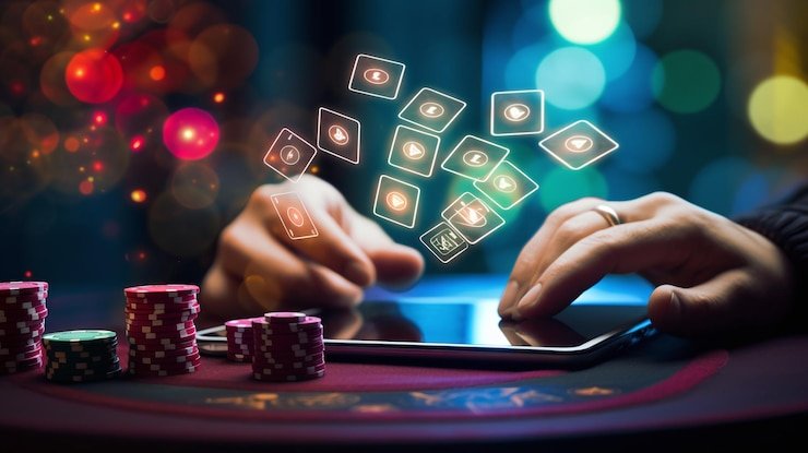 Antarmuka aplikasi mobile lgo bola menampilkan pasar taruhan Liga 1 dan permainan live dealer.